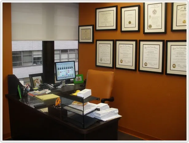 Dr. Klein's desk