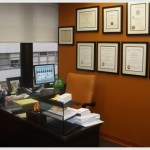 Dr. Klein's desk