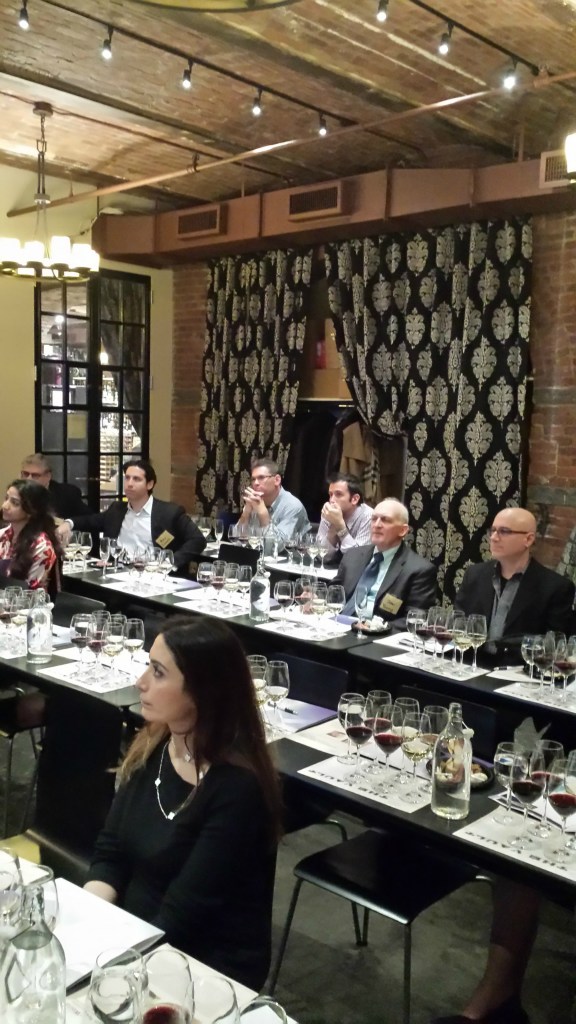 Attendees of the Chelsea Wine Vault Event