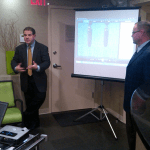 Doctor Klein teaching a seminar